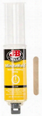 J-b Weld Minuteweld Instant Setting Epoxy Syringe