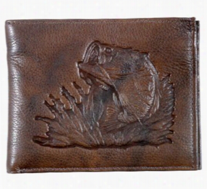 Montana Leather Duo-fold Wallet - Bass - Brown