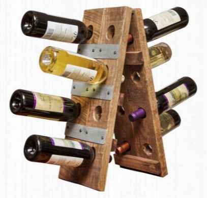 Napa East Collection Folding Riddling Wine Rack