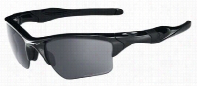 Oakley Half Jacket 2.0 Xl Polarized Sunglasses - Black/black Iridium Mirror