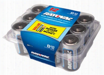 Rayovac Dd Max Pro Alkaline Battery 12 Pack