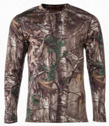 Redhead Scent Control Camo Thermal Crew For Men - Realtee Xtra - L