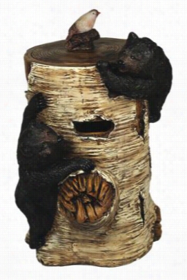 River'w Edge Products Bears In Tree Fire Pot