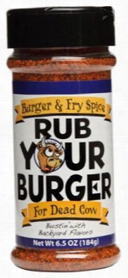 Rub Your Burger Bbq Hamburger And Fty Spice