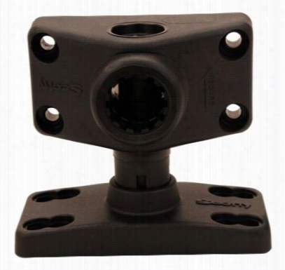 Scotty Swivel Fishfinder Mount With Combination Side/deck Mounnt