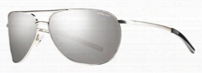 Smith Optics Serpici  Slim Poolarized Sunglasses - Silver/platiinum