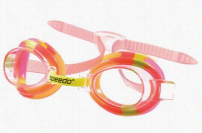 Speedo Tys Dye Goggle For Kids - Yellow