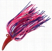 Carolina Lures Kingfish Jig with Skirt - 1 oz. - Pink Purple