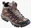 Merrell Moab Mid Ventilator Hiking Boots for Ladies - Bracken/Purple - 8