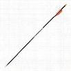 Thunder Express Target Fiberglass Arrows - 24" Draw