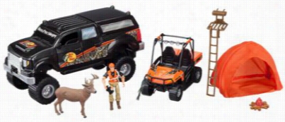 Tretimber Deluxe 4x4 Hunting Adventure Play Set Because Kids