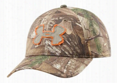 Under Armour Arion Hunting Cap In Favor Of Men - Realtree Xtra/gray Logo