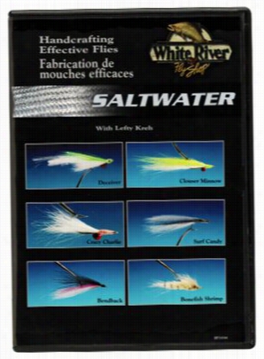 White River Fly Shop Handcrafting Efffective Flies - Saltwater Video Wiht Lefty Kreh - Dvd