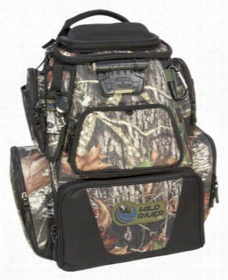 Wild Rive R Tackle Tek Nomad  Lighetd Backpack - Mossy Oak Break-u P