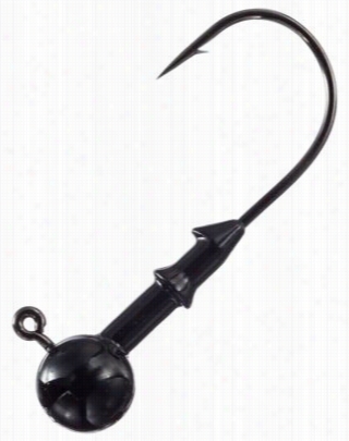 Xp S  Tnugsten Round Head Jighead - Black - 1/16 Oz