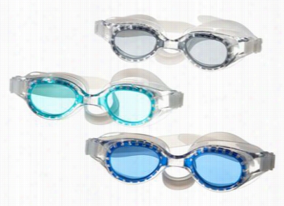 Aqua  Leisure Goggles For Youth - 3 Pack