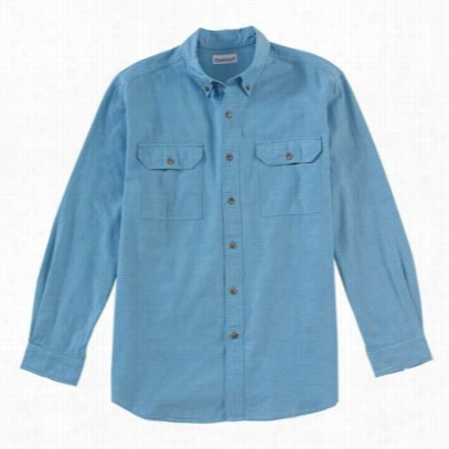 Carhartt Chambray Shirt For Men - Long Sleeve -  Blue Chambray - 2xl