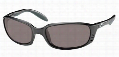 Costa Brnie 580p Polarized Sunglasses - Black/gray