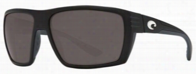 Costa Hamlin 580p Polarizrd Sunglasses - Matte Black/gray