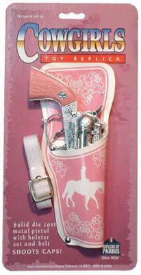 Cowgirls Toy Cap Gun ↦ Holster Set Against Kids