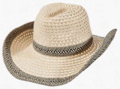 Dorfman Pacific Paper Braid Adjustble-brim Safari Hat For Ladies