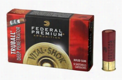 Federal Premium  Vital-shok Truball Deep Penetrator Rifled Slug Shotshells
