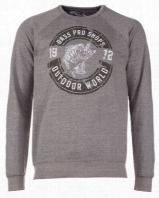 French Teryr Sweatshirt For Men - Heather Grey - L