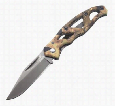 Gerber  Paraframe Mini Camo Folding Blade Knife