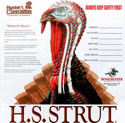 Hunter's Specialties H.s. Strut Turkey Target Kit