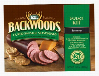 Lem Products  Backwoods Cured Summer Sausage Ki T- Summmdr - 20 Lbs