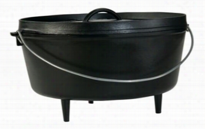 Lodge Logic-quart Cast Iron Camp Dutch Oven