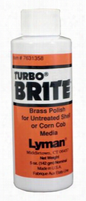 Lyman Turbo Brite Brass Polish For Untreated Shell  Or Corn Cob Media