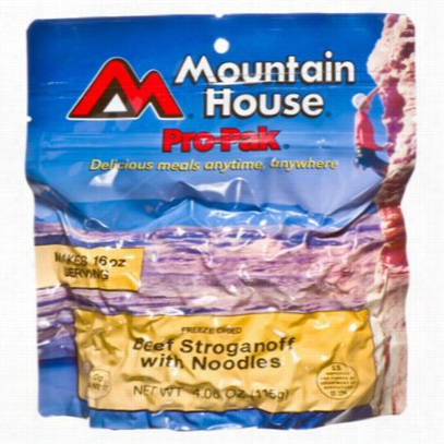 Mountainhouse Freeze Dried Beef Stroganoff With Noodles Entree - 2 Servings