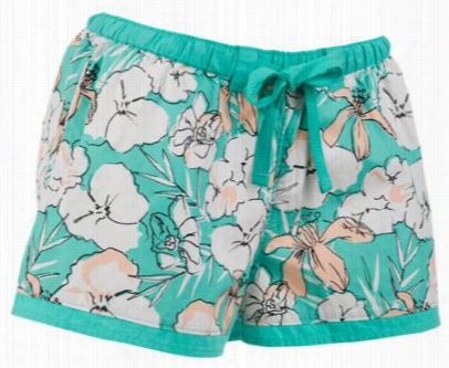 Natural Reflections Floral Sleep Shord For Ladies - Floral - L