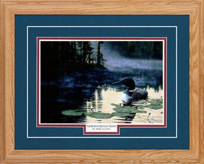 Northern Pr0motions Framed Art -m Orning Reflections By Derk Hansen