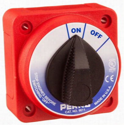 Perko Compact Medium-duty Battery Disconneect Switch - Ignitkon Protected