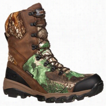 Rocky Adapta Grip Waterproof Hunting B Oots For Men - Realtree Xtra Green - 21 W