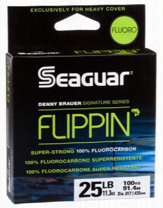 Seaguar Flippin' Fluorocarbon Fi Shing  Line - Clear - 25 Lb Test