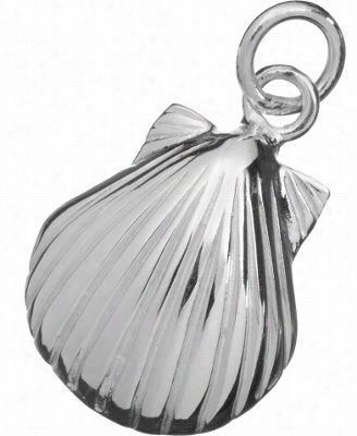 Sterling Sliver Scallop Pendant