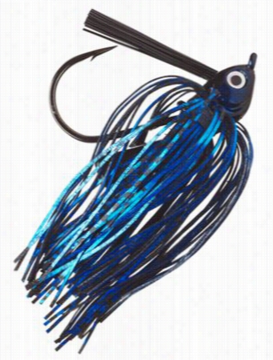 Strike King Denny Brauerpremier Peo-model Jig - 1/2 Oz - Black/blue