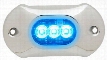 Attwood Light Armor Underwater Extreme High Performance HPX Series LED Light - 3 LED 4' - Sapphire Blue