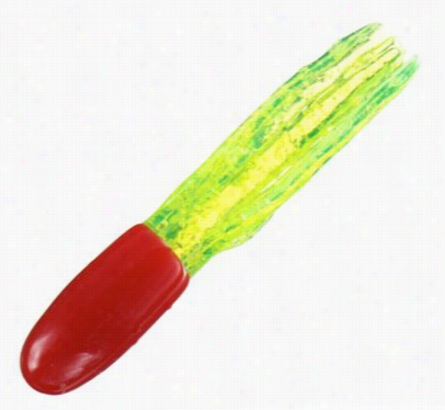 Tournaaent Series S Quirmin'  Squirts - 1-1/2' - 40 Pack - Red/chartreuse