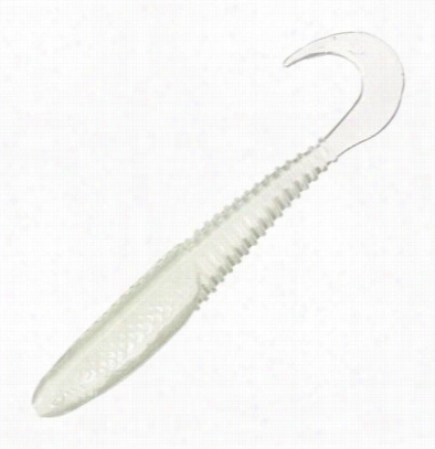 Walleye Angler Curl Tail Minnow - Nite Glow