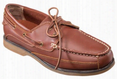 World  Wide Sportsman Anchor Boat Shoes For Men - Tan - 10 W