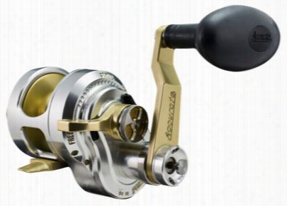 Accurate Fury Two Speed Conventional Saltwater Reel - Left - Fx2-400nlgs