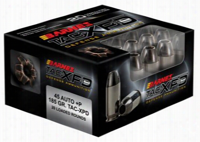 Barnes Tac-xpd Perrsonal And Home Defense Ammo - .380 Automatic Colt Pistol