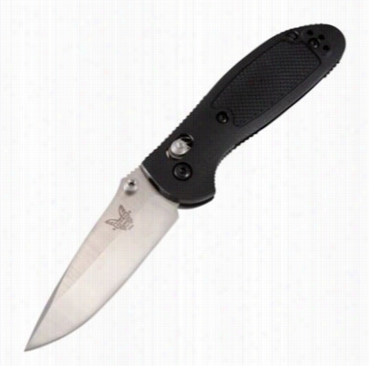 Benchmade Mini Griptilian Knife - Black Fine Edge