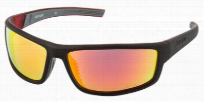 Body Glove Phantom 16 Polarized Sunglasses - Grey Orange/orange Irror