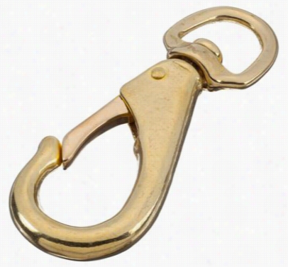 Brass Swivel Ye Snaps - Brass - 3/8' X 3-/4"l