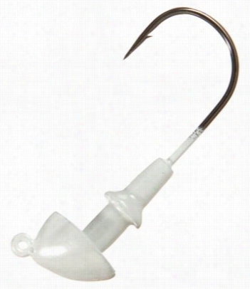 Buckeye  Lures J-will Swimbait Fore Part - Light Wire Hook - #4/0 - Pearl